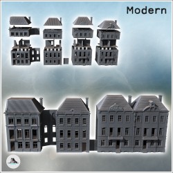 Set de maisons européennes (Arnhem, Pays-Bas) (version intacte)