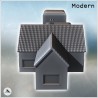 Modern House & Bunker Set for Fortified Defense (7)
