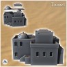 Maison désertique avec dômes de toit et multiples terrasses (11)