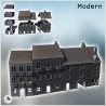 Set de maisons européennes avec balcons et arche (version intacte) (1)