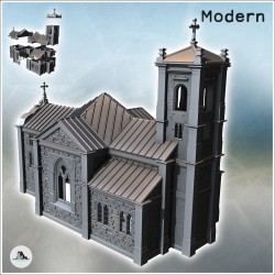 Modern Christian church...