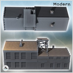 Large two-storey building with wooden roof structure (21)