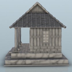 Indian stone house 8 |  | Hartolia miniatures