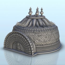 Indian circular temple 9