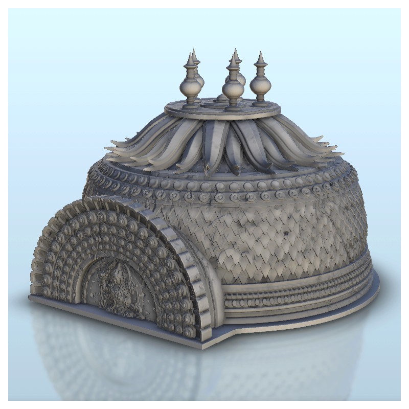 Indian circular temple 9 |  | Hartolia miniatures