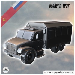 Véhicule militaire russe soviétique de transport (3)