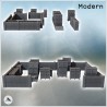 Entrepôt industriel avec murets en briques et caisses de stockage (3)