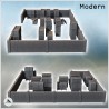 Entrepôt industriel avec murets en briques et caisses de stockage (3)