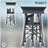 Defense tower with metal beam supports and platform (5)