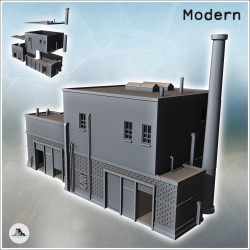 Bâtiment industriel moderne...
