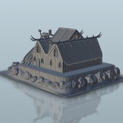 Viking city center |  | Hartolia miniatures