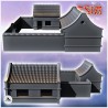 Large Asian residence with two buildings and perimeter wall (3)