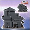 Maison asiatique à double étages avec multiples étages (15)
