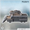 Set of three post-apocalyptic vehicles with improvised armaments and an armored RV (2)
