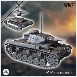 Pack de chars Allemands No. 3 (Panzer III et variantes)