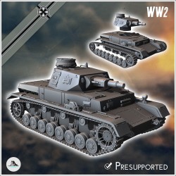 Pack de chars Allemands Panzer IV No. 2