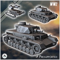 Pack de chars Allemands Panzer IV No. 2