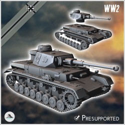 Pack de chars Allemands Panzer IV No. 2