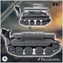 Bergepanzerwagen 38 char de dépannage (Sd.Kfz. 136)