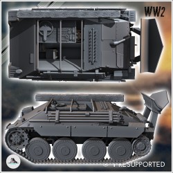 Bergepanzerwagen 38 armoured recovery tank (Sd.Kfz. 136)