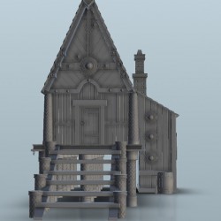 Viking house on stilts |  | Hartolia miniatures