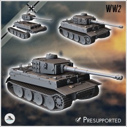 Panzer VI Tiger Ausf. E 1942 (début de production)