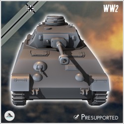 Panzer IV Ausf. H Krupp Entwurf W1466 (prototype)