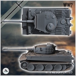 Panzer VI Tiger Ausf. E 1942 (début de production)