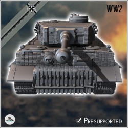 Tiger M1943 Hollywood version Kelly's Hereos (with T-34 tracks)