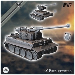 Panzer VI Tiger Ausf. E Bergetiger heavy engineering tank