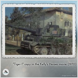 Tiger M1944 Hollywood version Kelly's Hereos (avec chenilles de T-34)