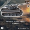 Panzer VI Tiger Ausf. E Bergetiger heavy engineering tank