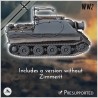 Sturmtiger 380mm RW61 auf Sturmmörser Tiger char d'assaut