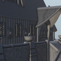 Viking large temple with stairs |  | Hartolia miniatures