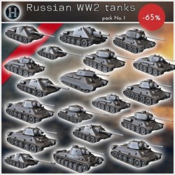 Pack de chars russes No. 1 1 (T-34 et variantes)