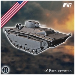 US American WW2 tanks pack No. 1