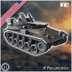 US American WW2 tanks pack No. 1