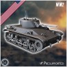 US American WW2 tanks pack No. 1