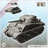 US American WW2 tanks pack No. 1