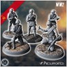 Pack of Russian Red Army infantry soldiers (WW2 USSR) No. 1