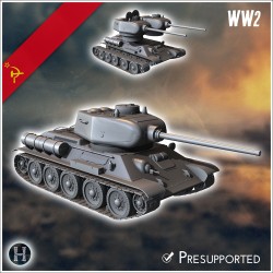 Russian tanks pack No. 1 (T-34 and variants)