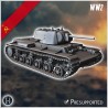 Russian tanks pack No. 2 (KV and variants)