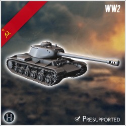 Russian tanks pack No. 2 (KV and variants)