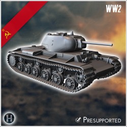 Russian tanks pack No. 2 (KV and variants)