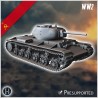 Russian tanks pack No. 2 (KV and variants)