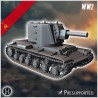 Russian tanks pack No. 2 (KV and variants)