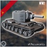 Russian tanks pack No. 2 (KV and variants)