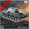 Russian tanks pack No. 2 (KV and variants)