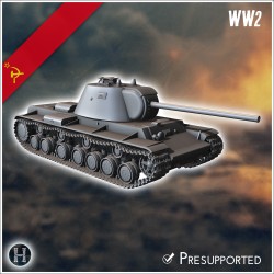 Russian tanks pack No. 2 (KV and variants)