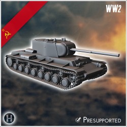 Russian tanks pack No. 2 (KV and variants)